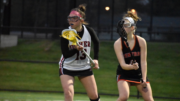 Dover girls lacrosse player