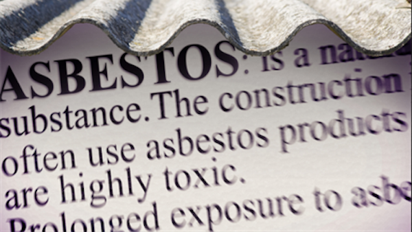 Asbestos definition in a book