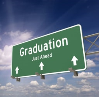 Graduation Just Ahead Sign